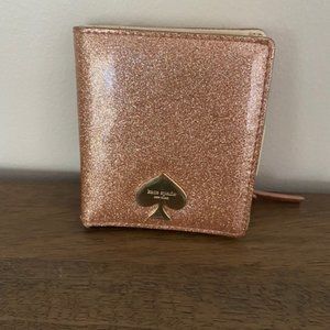 Small Rose Gold Kate Spade Wallet
